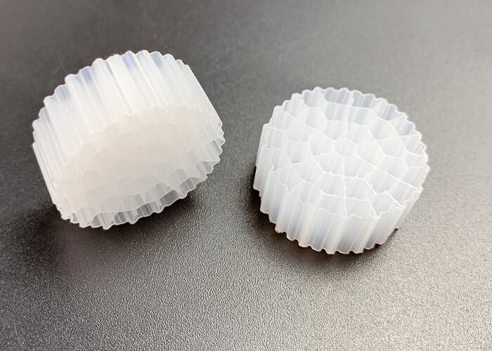 MBBR BIO MEDIA ভাসমান মিডিয়া বায়োসেল ফিল্টার মিডিয়া PE37