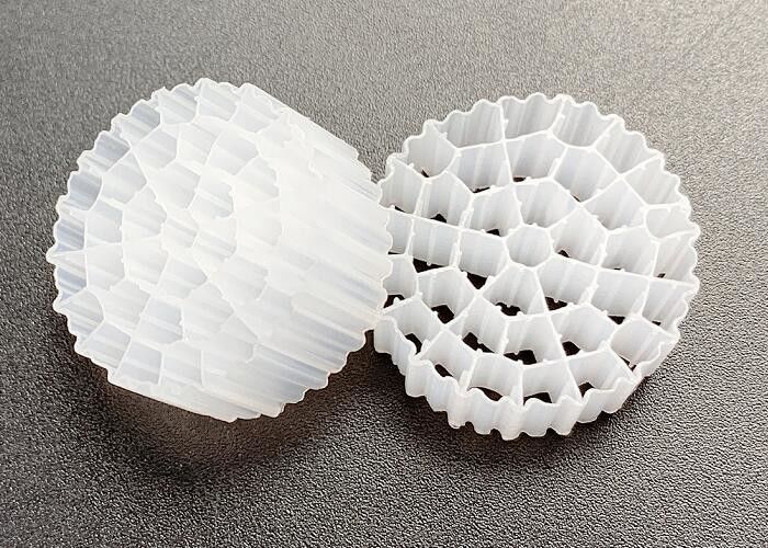 MBBR BIO MEDIA ভাসমান মিডিয়া বায়োসেল ফিল্টার মিডিয়া PE37