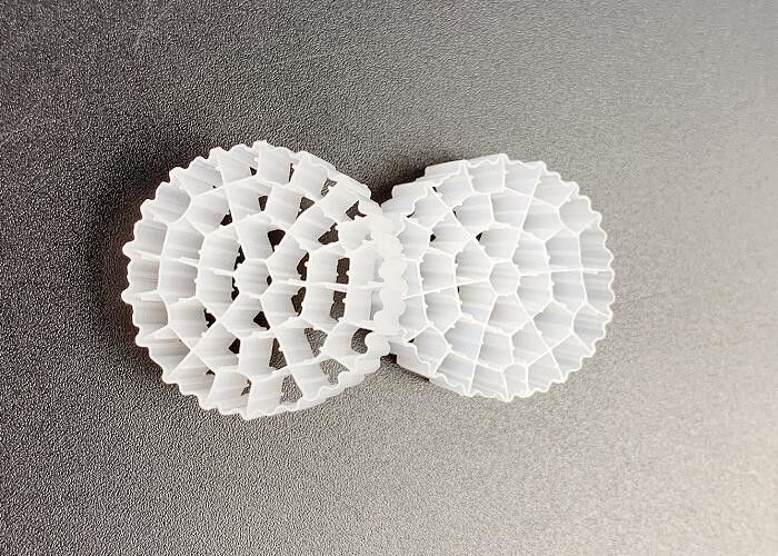 বায়োটিউব এমবিবিআর প্লাস্টিক ফিল্টার মিডিয়া 800m2/M3 বড় পৃষ্ঠতল