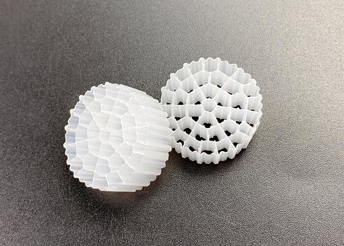 বায়োটিউব এমবিবিআর প্লাস্টিক ফিল্টার মিডিয়া 800m2/M3 বড় পৃষ্ঠতল