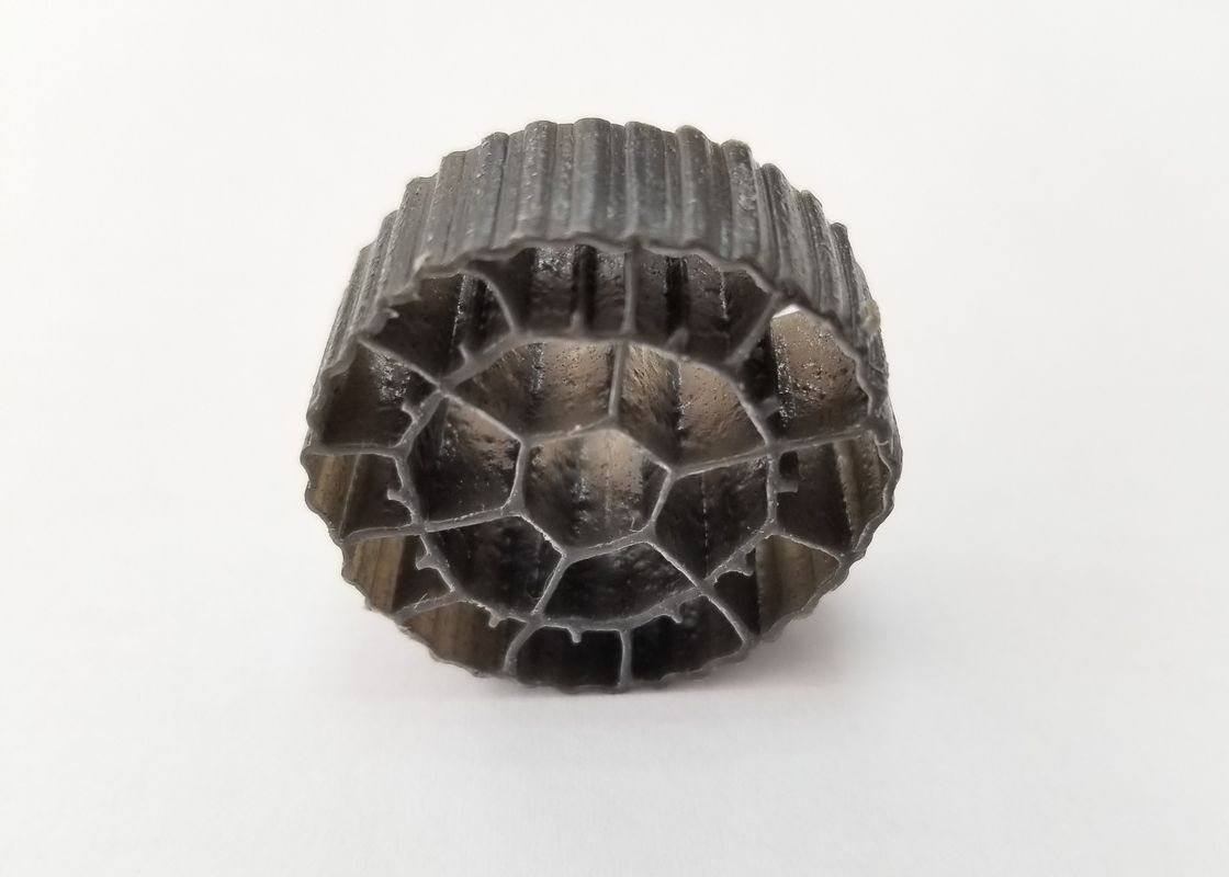 25mm x 12mm রঙিন এমবিবিআর ফিল্টার মিডিয়া এইচডিপিই উপাদান PE06 বায়ো মিডিয়া