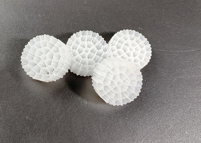 PE37 সাদা রঙের চলমান বিছানা বায়োফিল্ম রিঅ্যাক্টর এ / ও প্রযুক্তি সিওডি বোড সরান